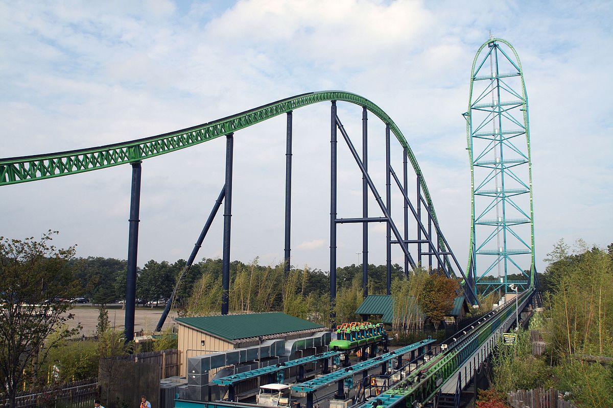 The park with the most roller coasters in the world